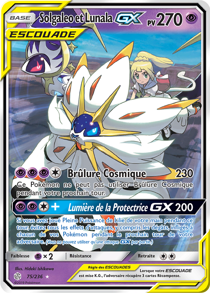 Solgaleo et Lunala GX