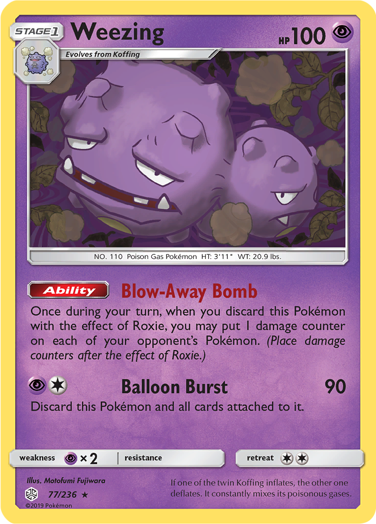 Weezing (Reverse Holo)