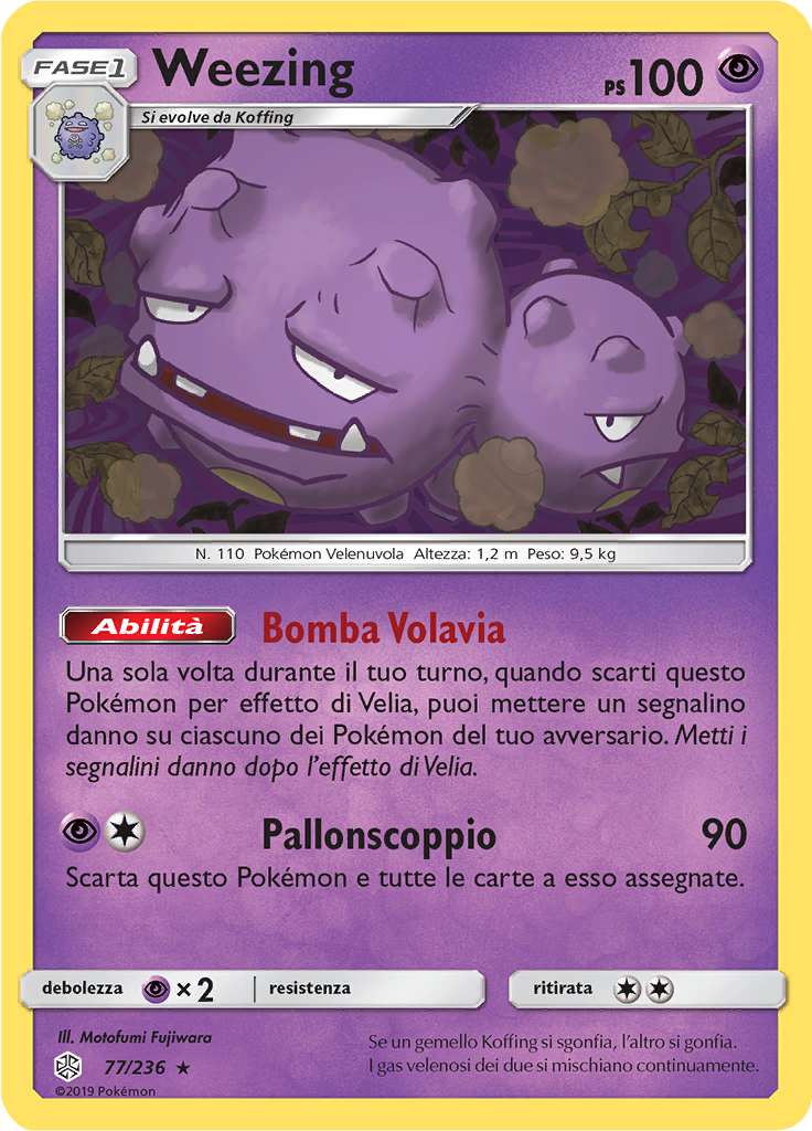 Weezing (Reverse Holo)