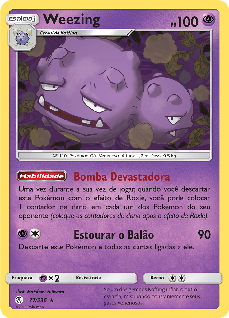 Weezing (Reverse Holo)