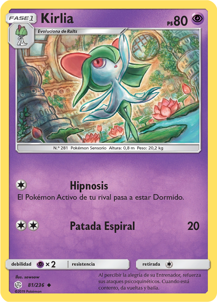 Kirlia (Reverse Holo)