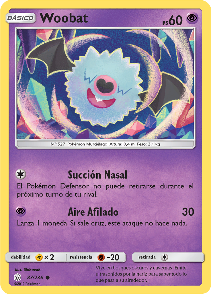Woobat (Reverse Holo)