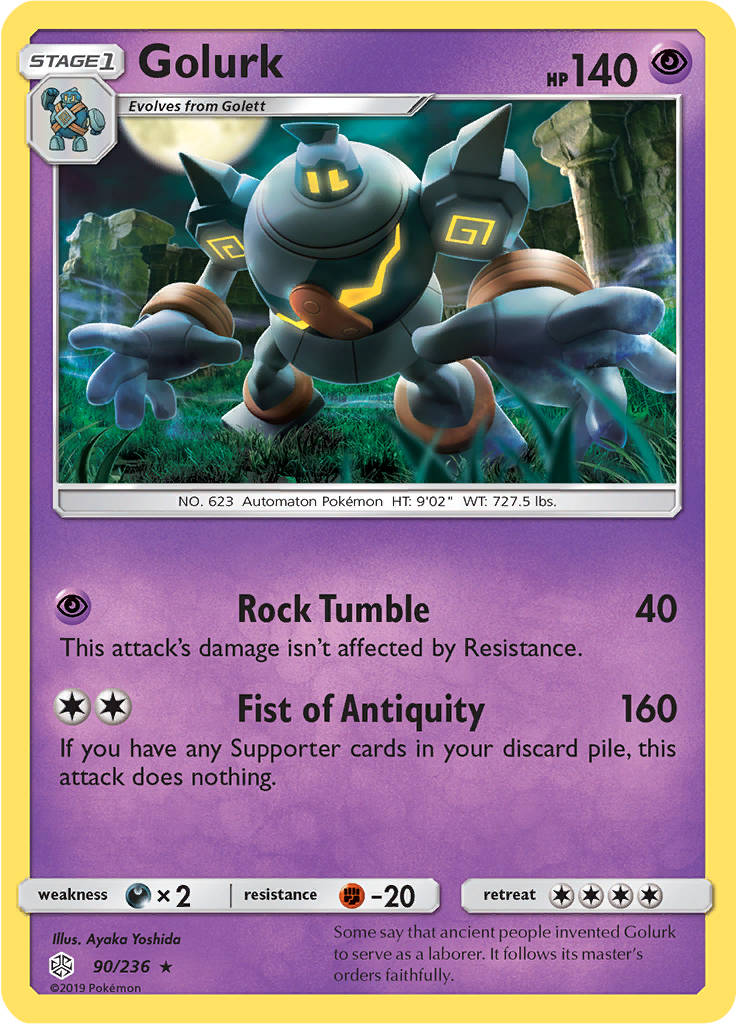 Golurk (Reverse Holo)
