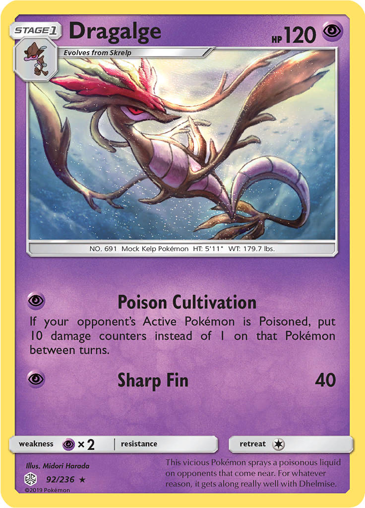 Dragalge (Reverse Holo)