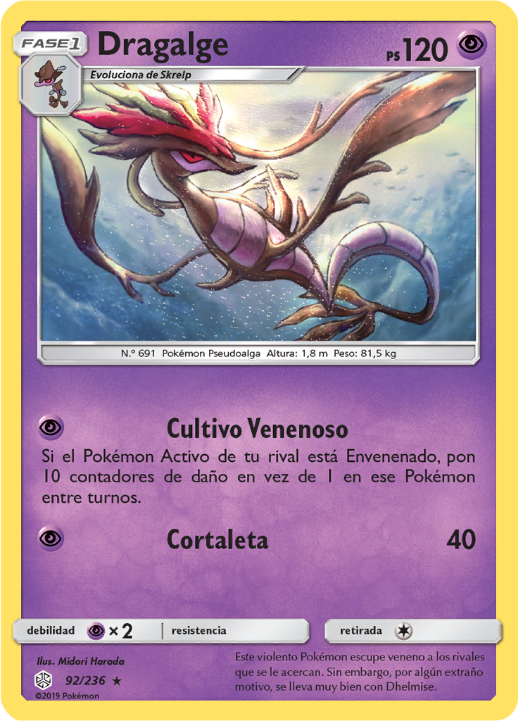 Dragalge (Reverse Holo)