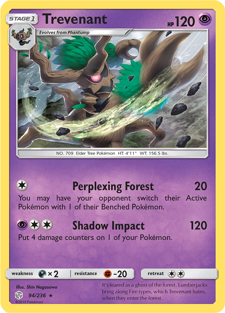 Trevenant (Reverse Holo)