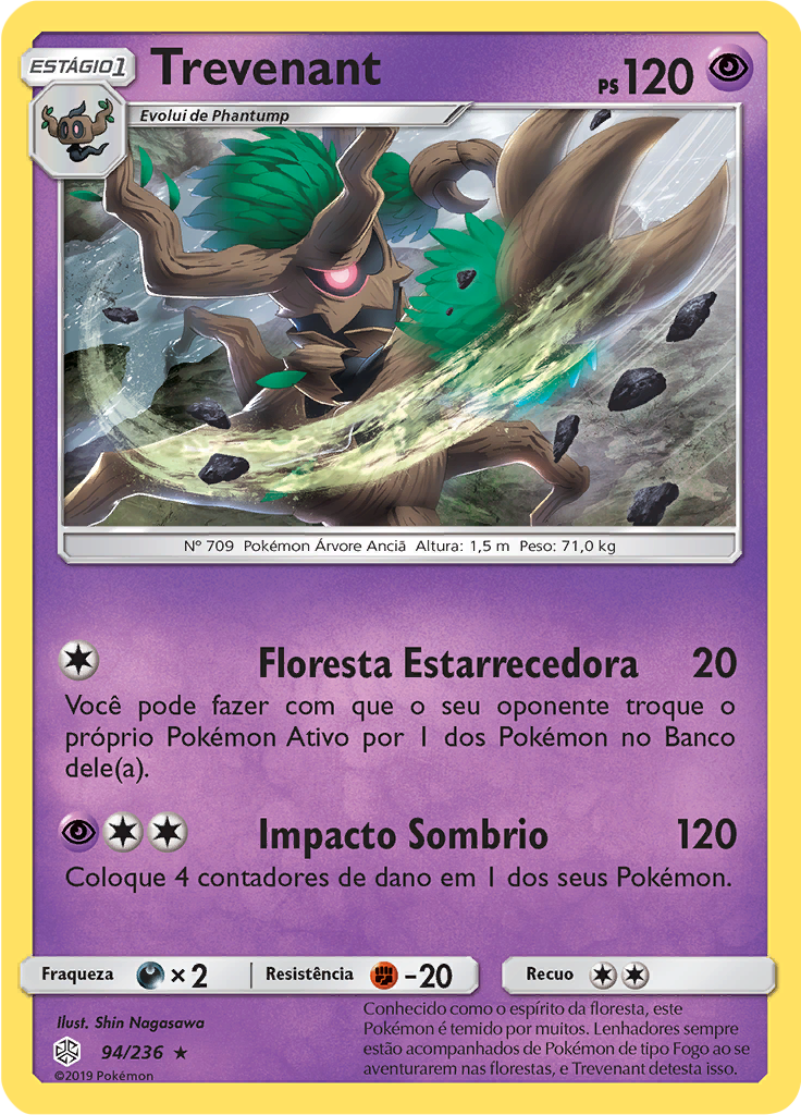 Trevenant (Reverse Holo)
