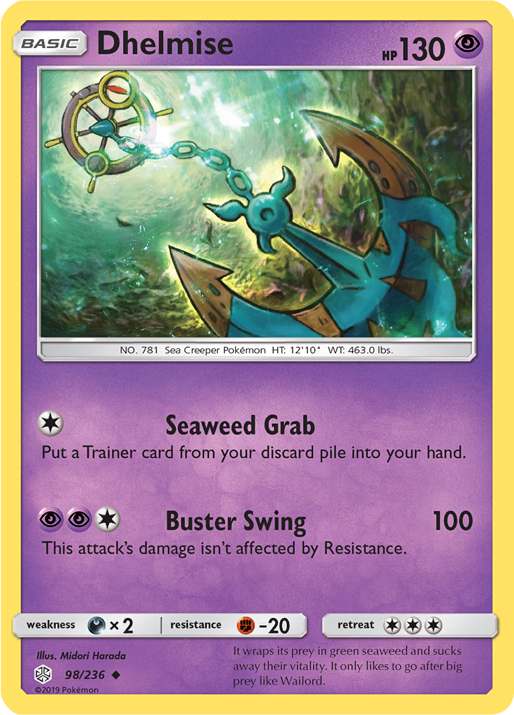 Dhelmise (Reverse Holo)