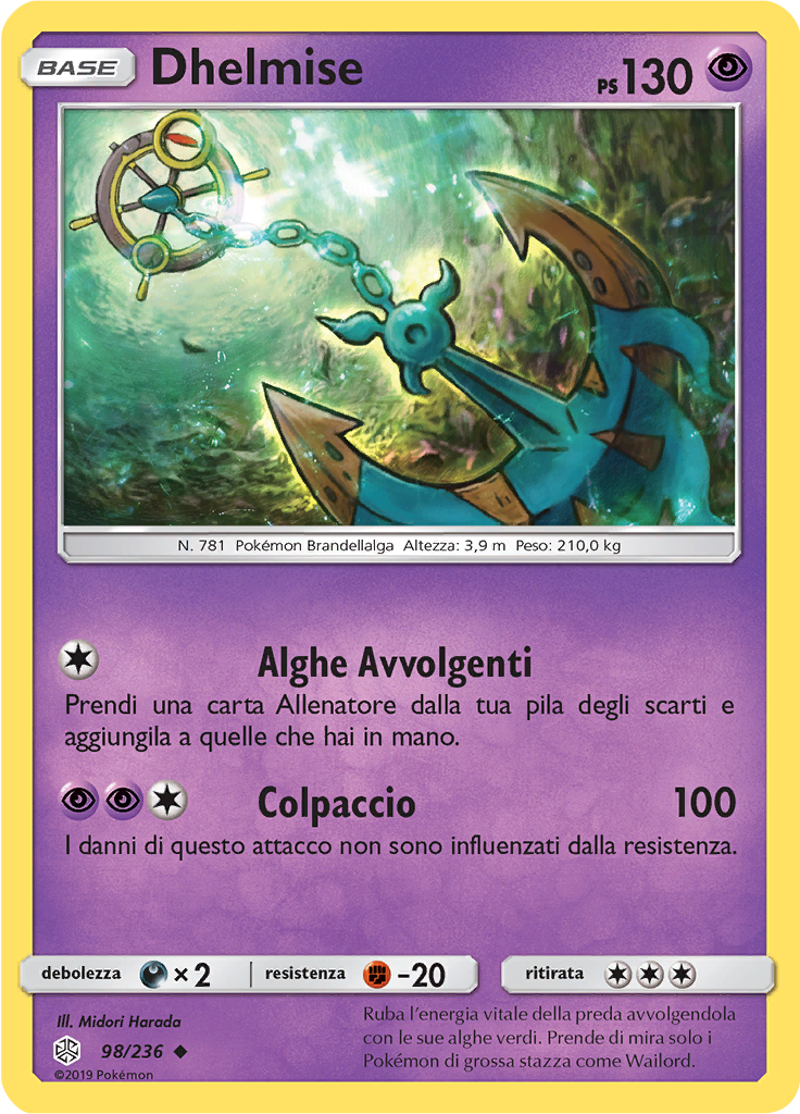 Dhelmise (Reverse Holo)