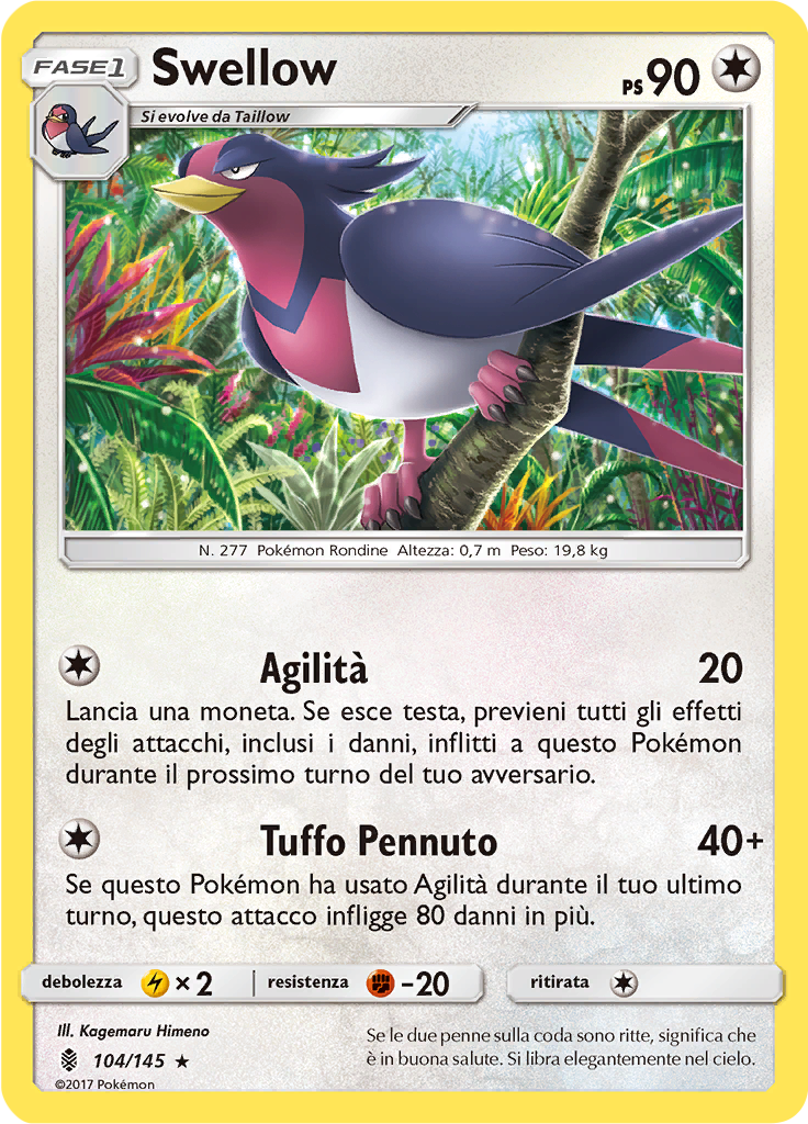 Swellow (Reverse Holo)