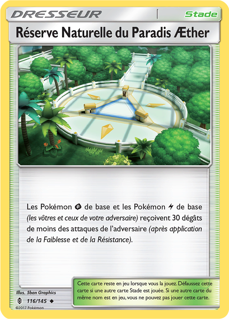 Réserve Naturelle du Paradis Æther (Reverse Holo)