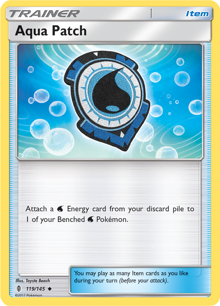 Aqua Patch (Reverse Holo)