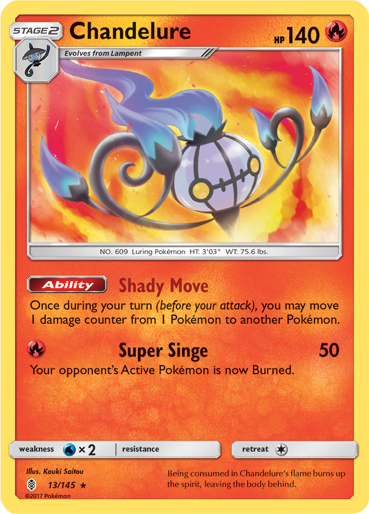Chandelure (Reverse Holo)