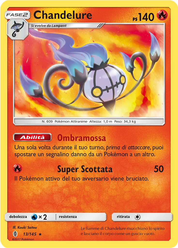 Chandelure (Reverse Holo)