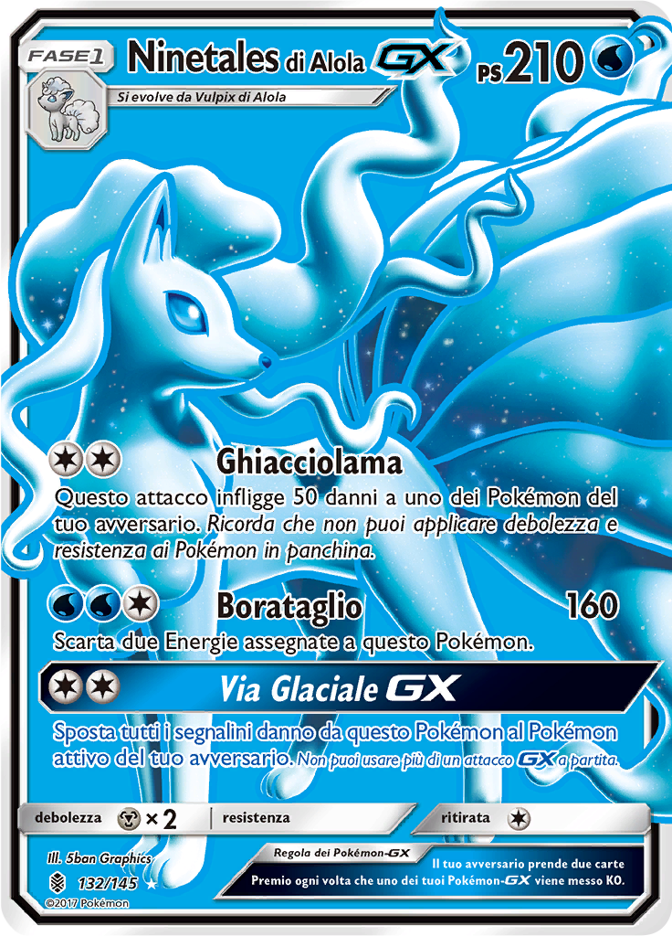 Ninetales di Alola GX