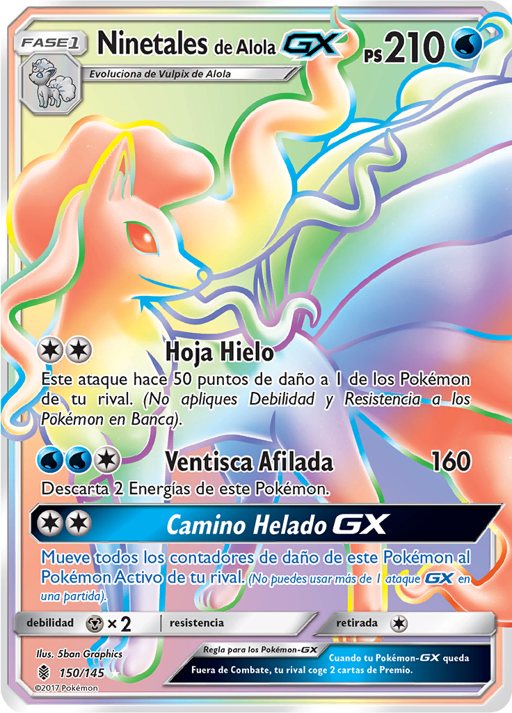 Ninetales de Alola GX