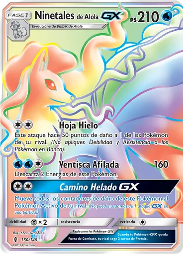 Ninetales de Alola GX