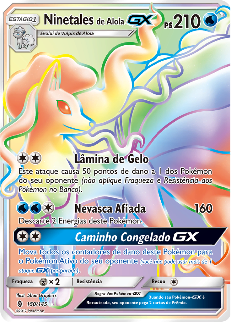 Ninetales de Alola GX