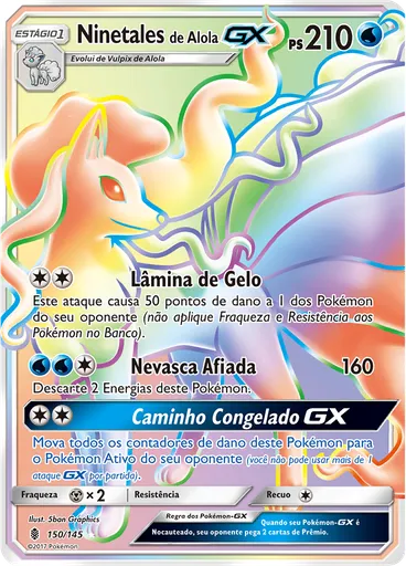 Ninetales de Alola GX