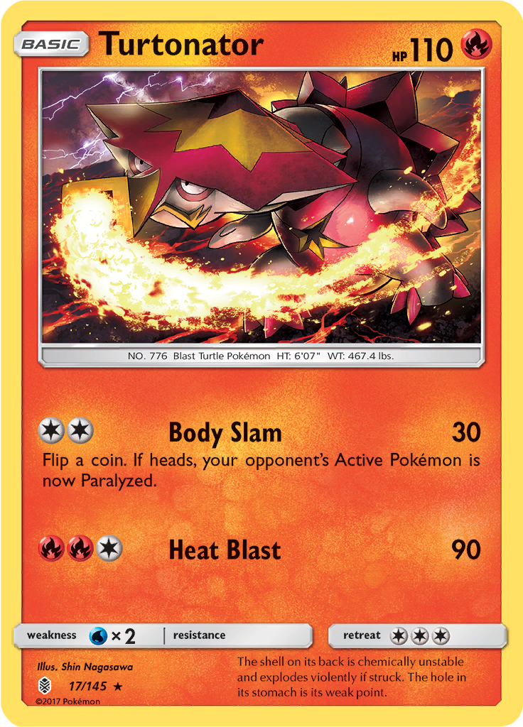 Turtonator (Reverse Holo)