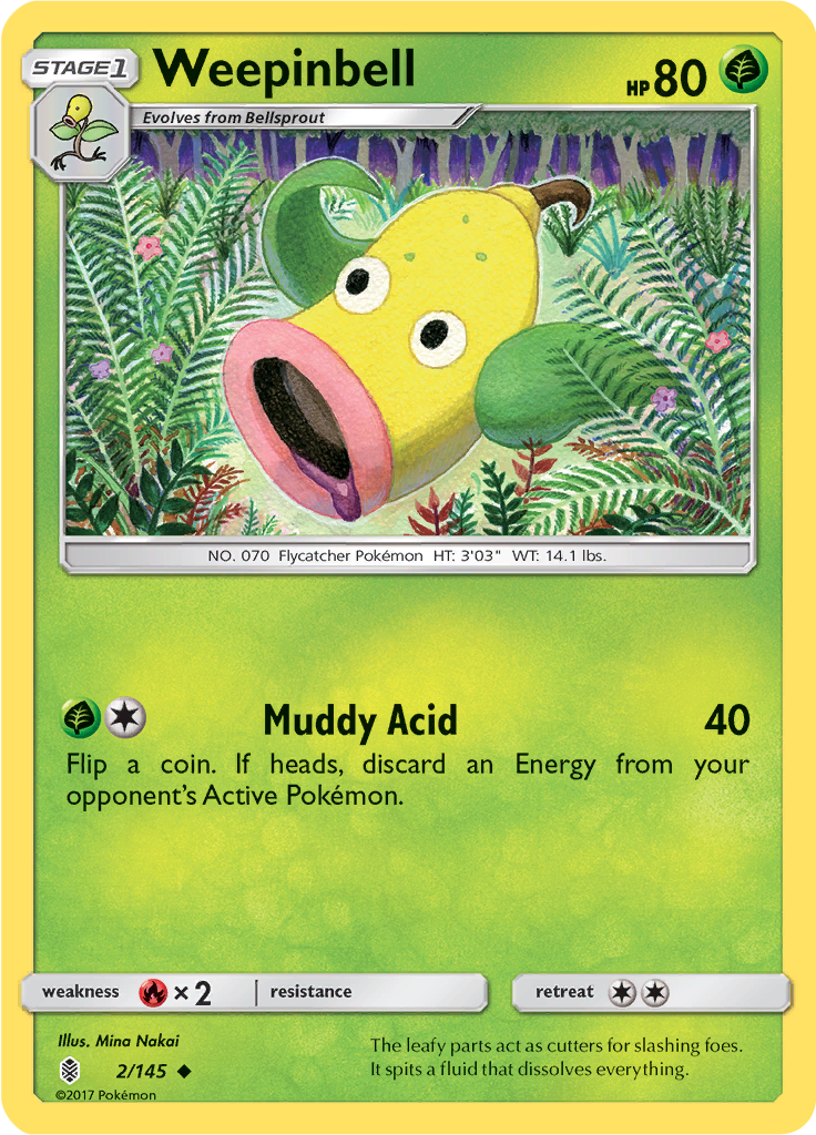 Weepinbell (Reverse Holo)