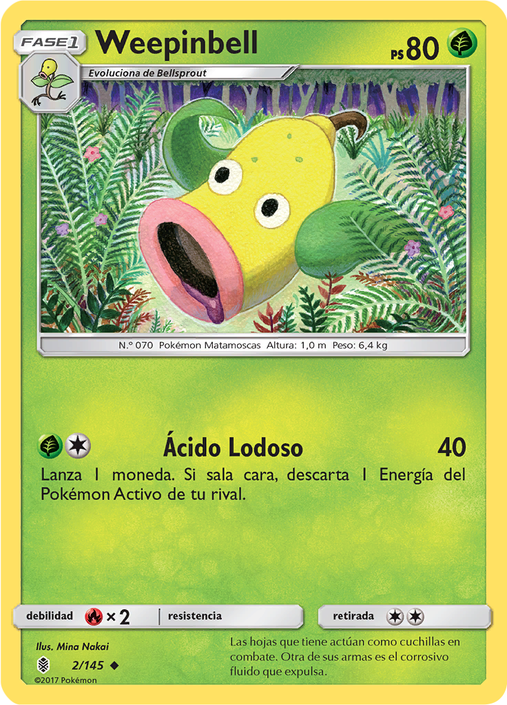 Weepinbell (Reverse Holo)