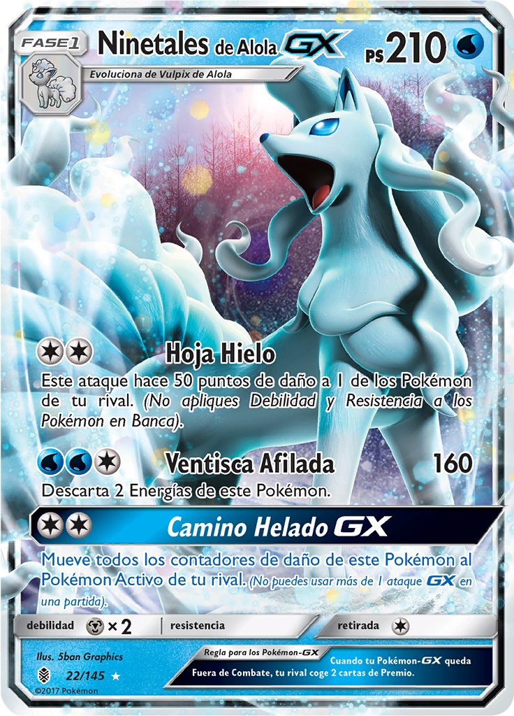 Ninetales de Alola GX