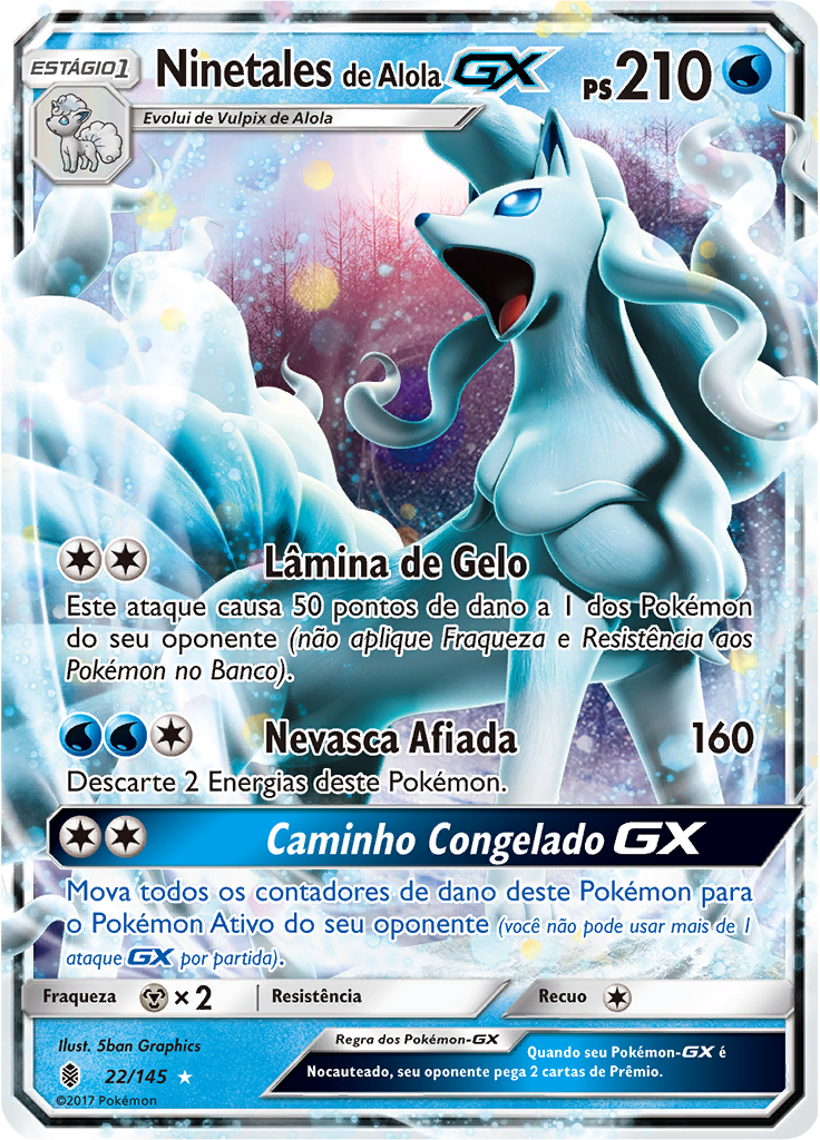 Ninetales de Alola GX