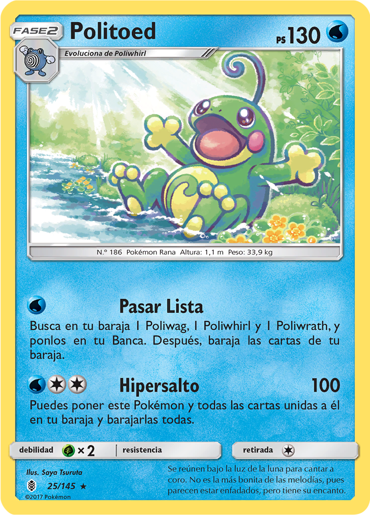 Politoed (Reverse Holo)