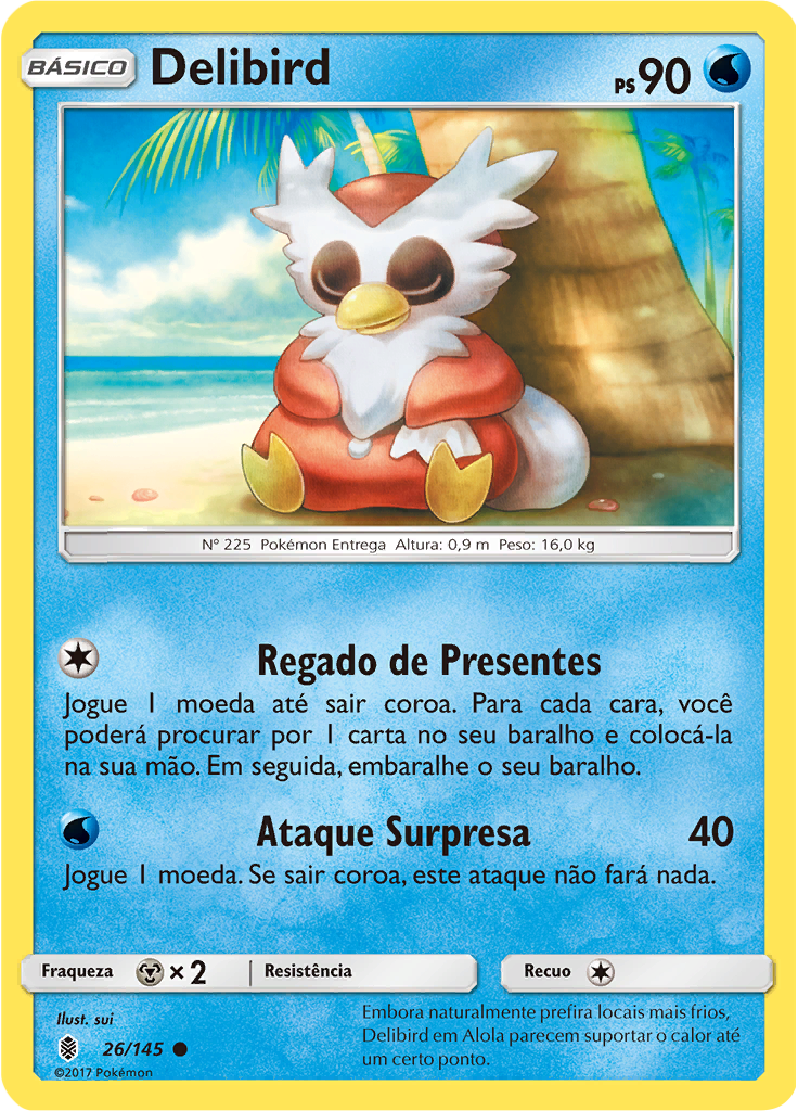 Delibird (Reverse Holo)
