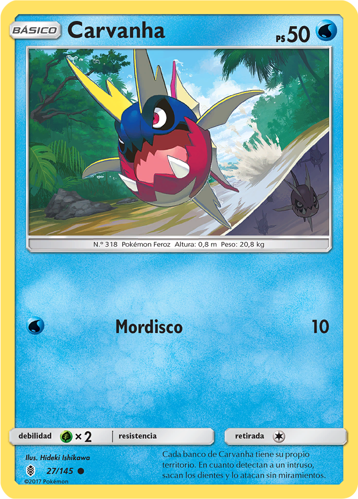 Carvanha (Reverse Holo)