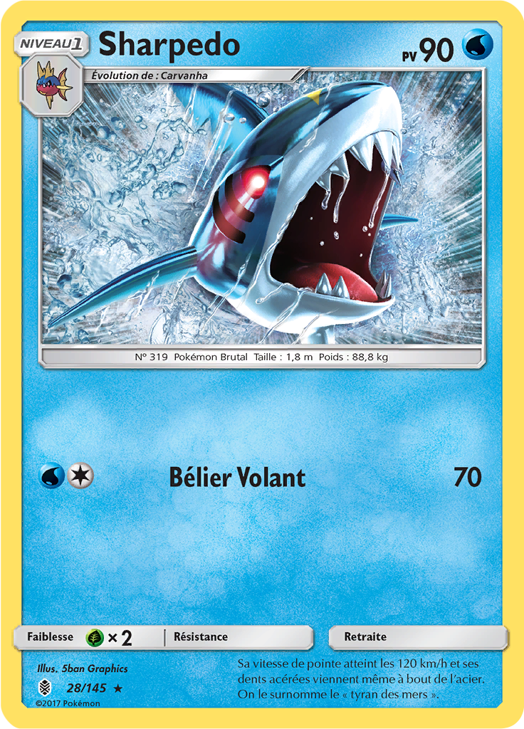 Sharpedo (Reverse Holo)