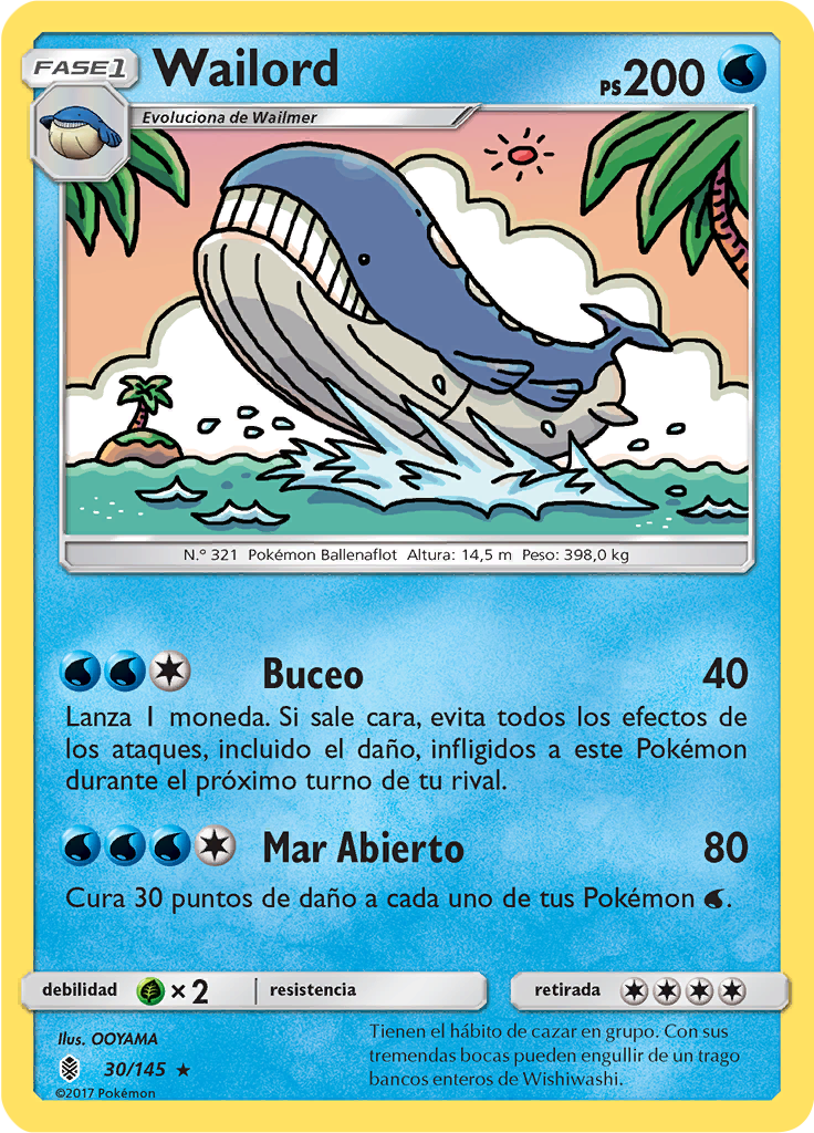 Wailord (Reverse Holo)
