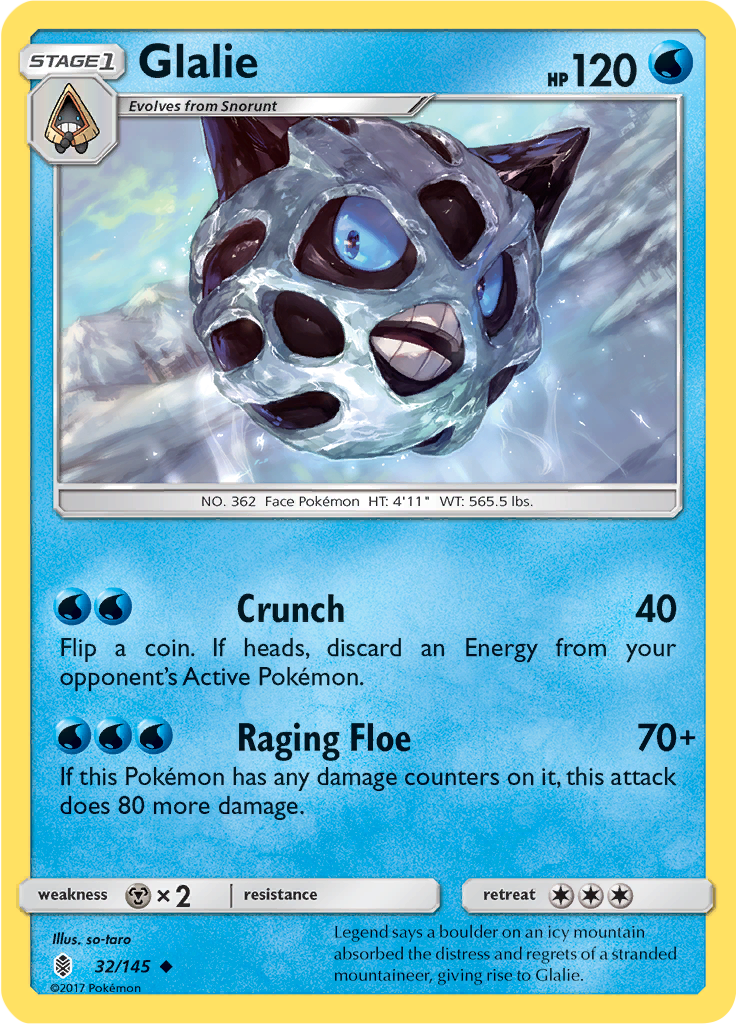 Glalie (Reverse Holo)