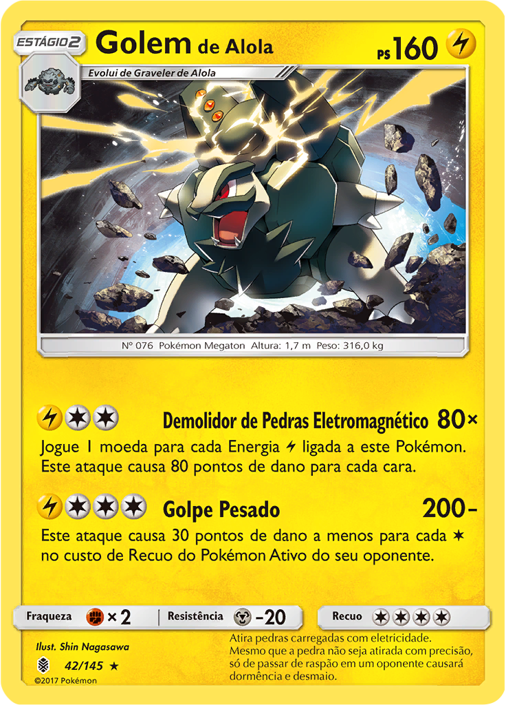 Golem de Alola (Reverse Holo)