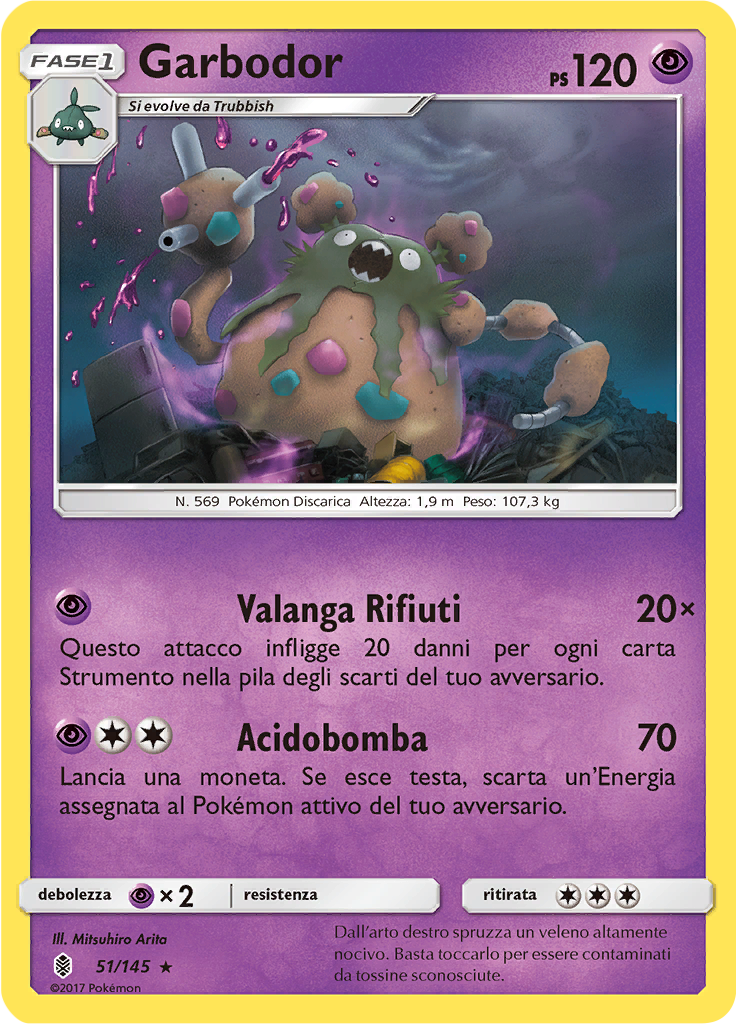 Garbodor (Reverse Holo)
