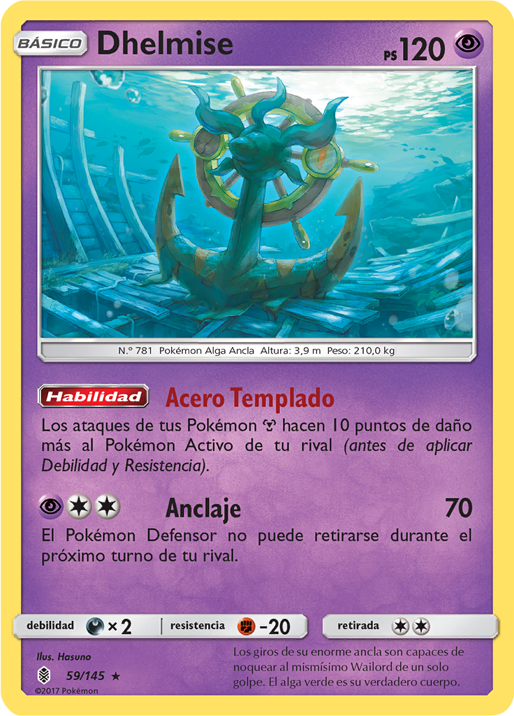 Dhelmise (Reverse Holo)