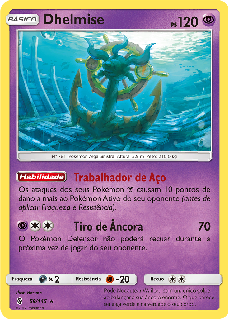 Dhelmise (Reverse Holo)