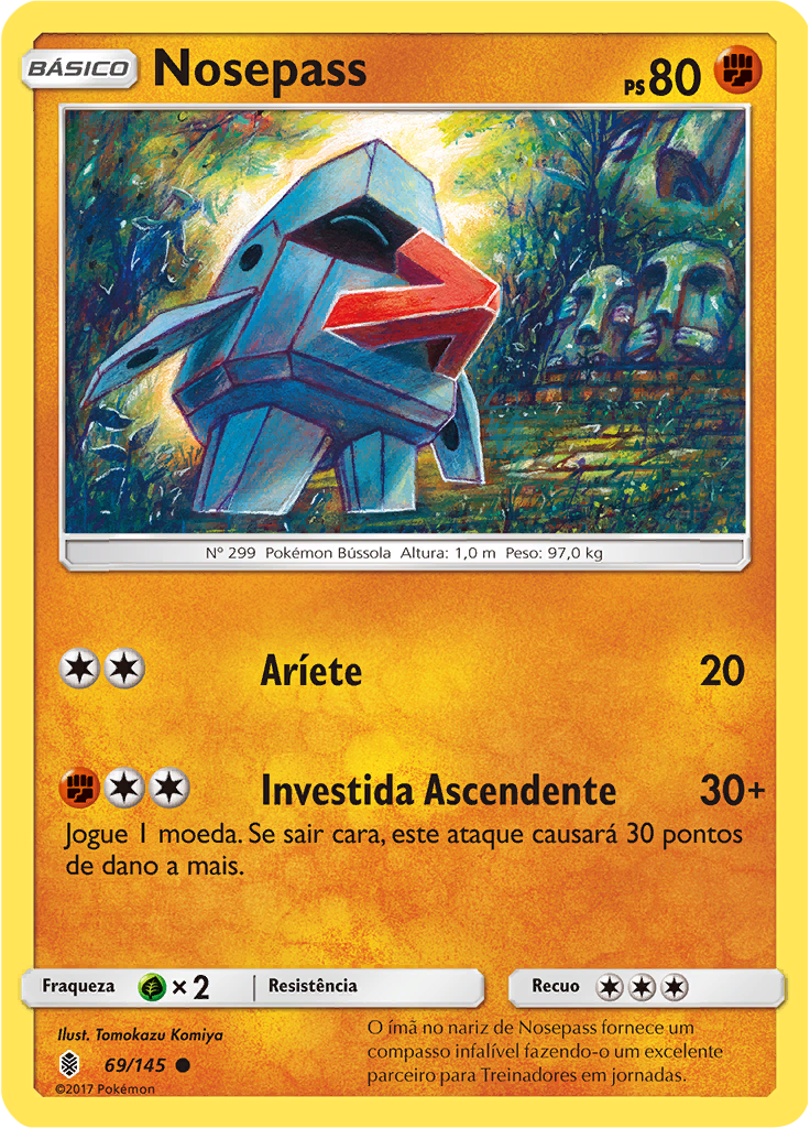 Nosepass (Reverse Holo)