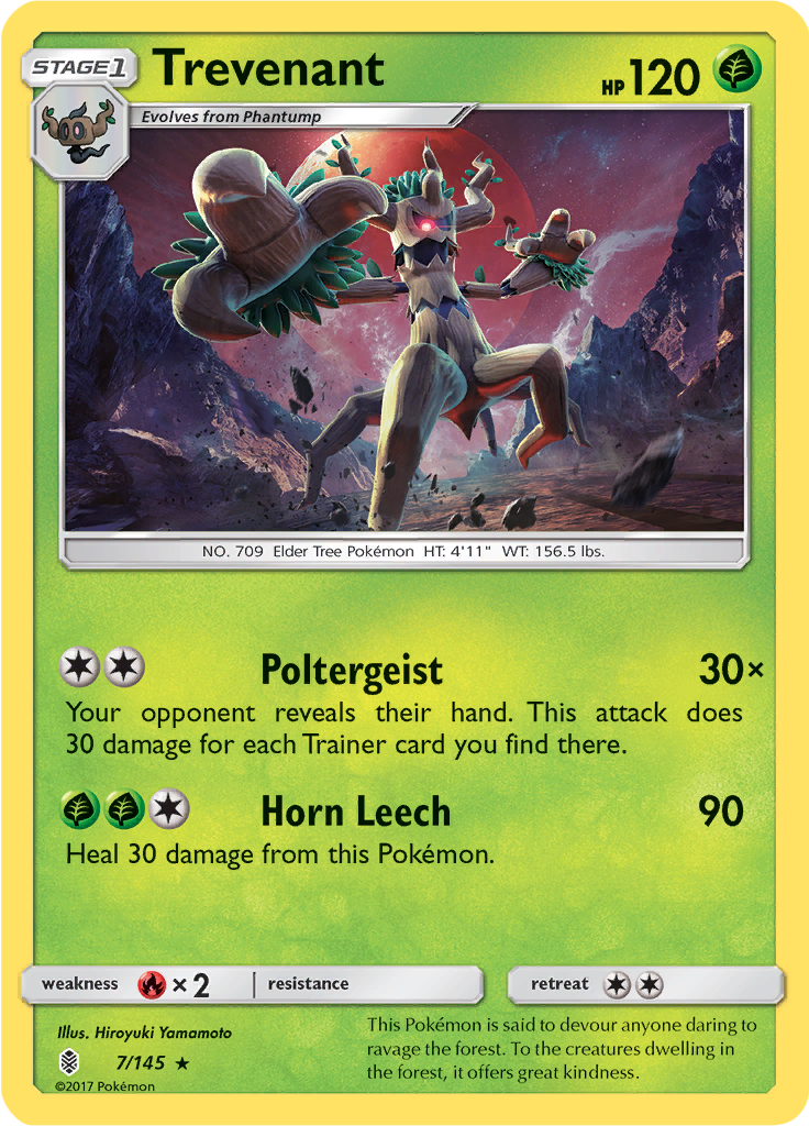 Trevenant (Reverse Holo)