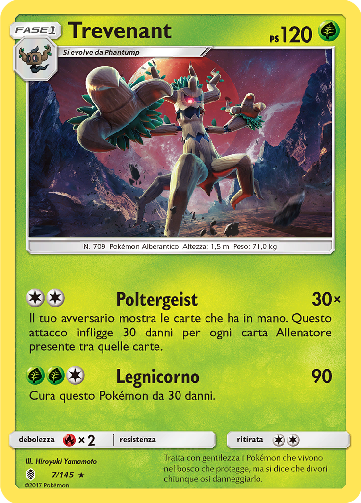Trevenant (Reverse Holo)