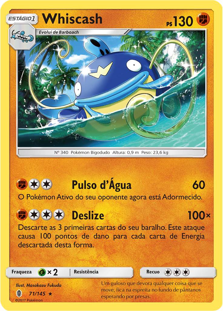 Whiscash (Reverse Holo)