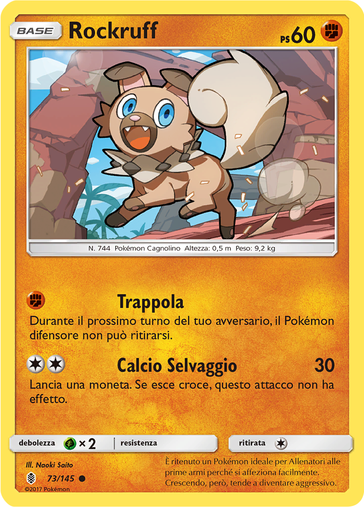 Rockruff (Reverse Holo)