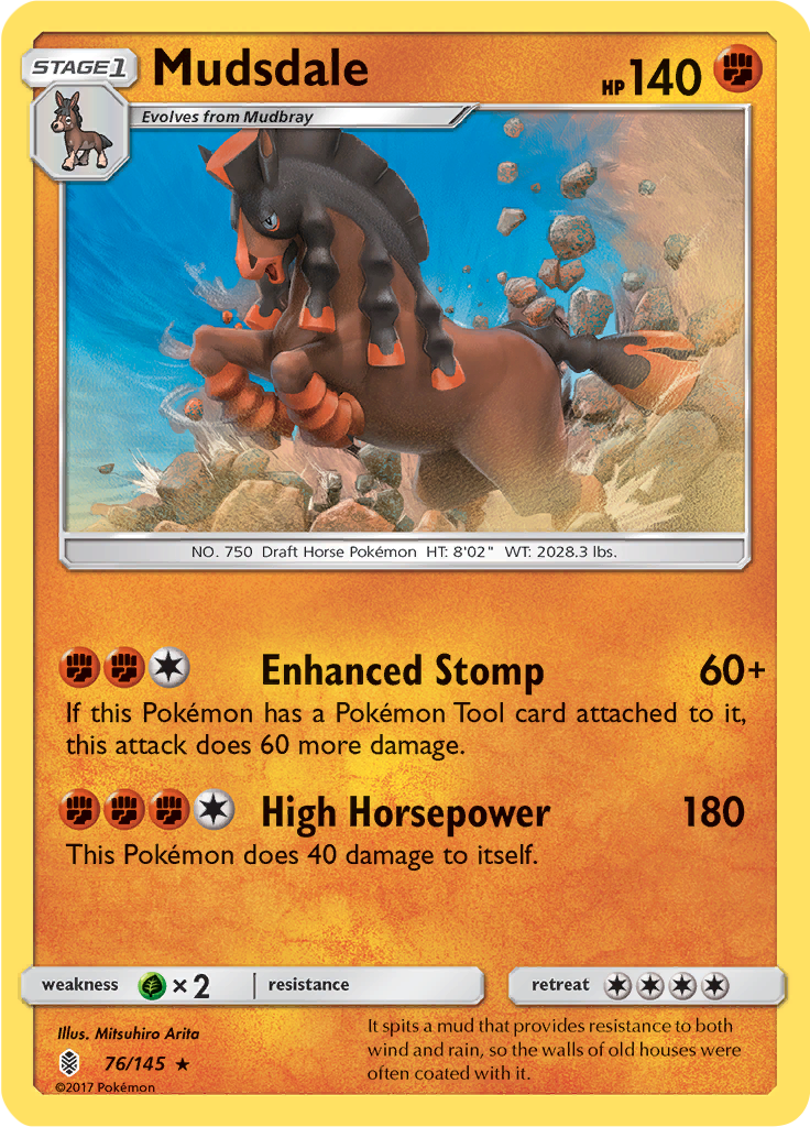 Mudsdale (Reverse Holo)