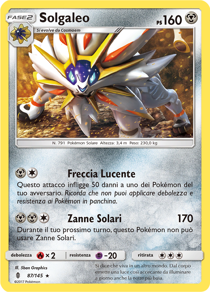 Solgaleo (Reverse Holo)