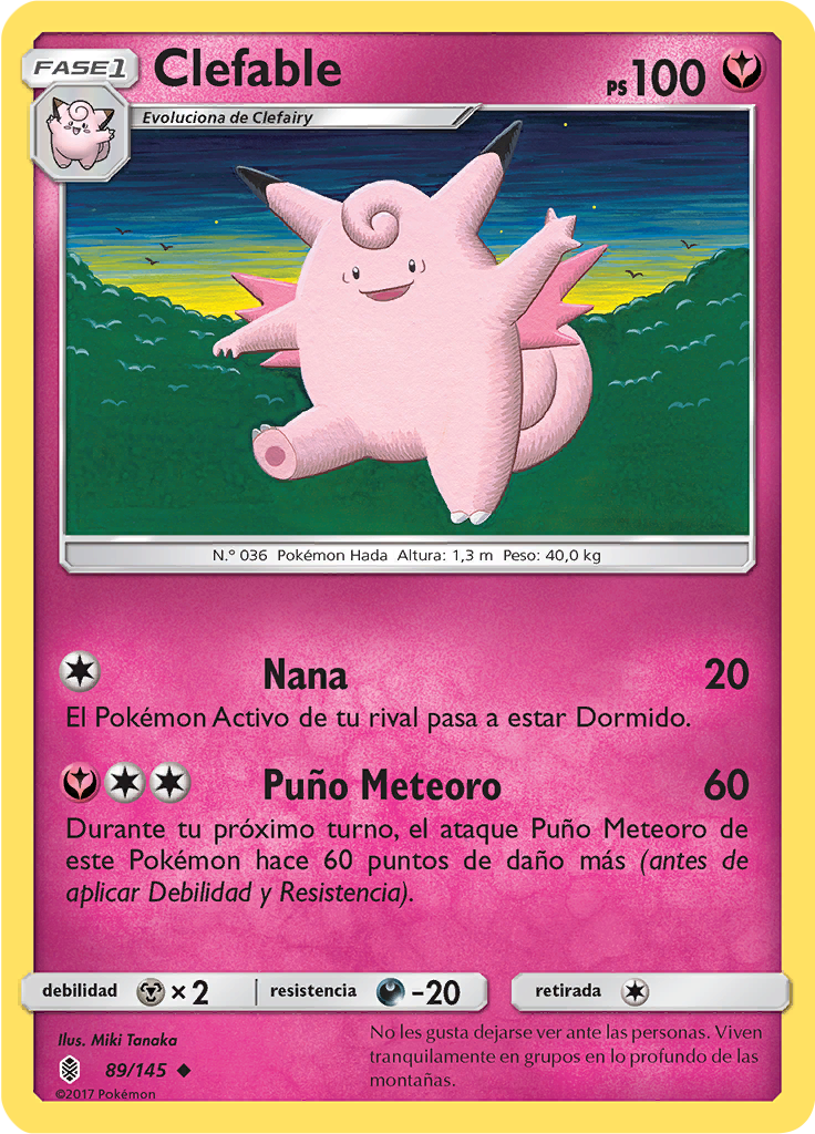 Clefable (Reverse Holo)