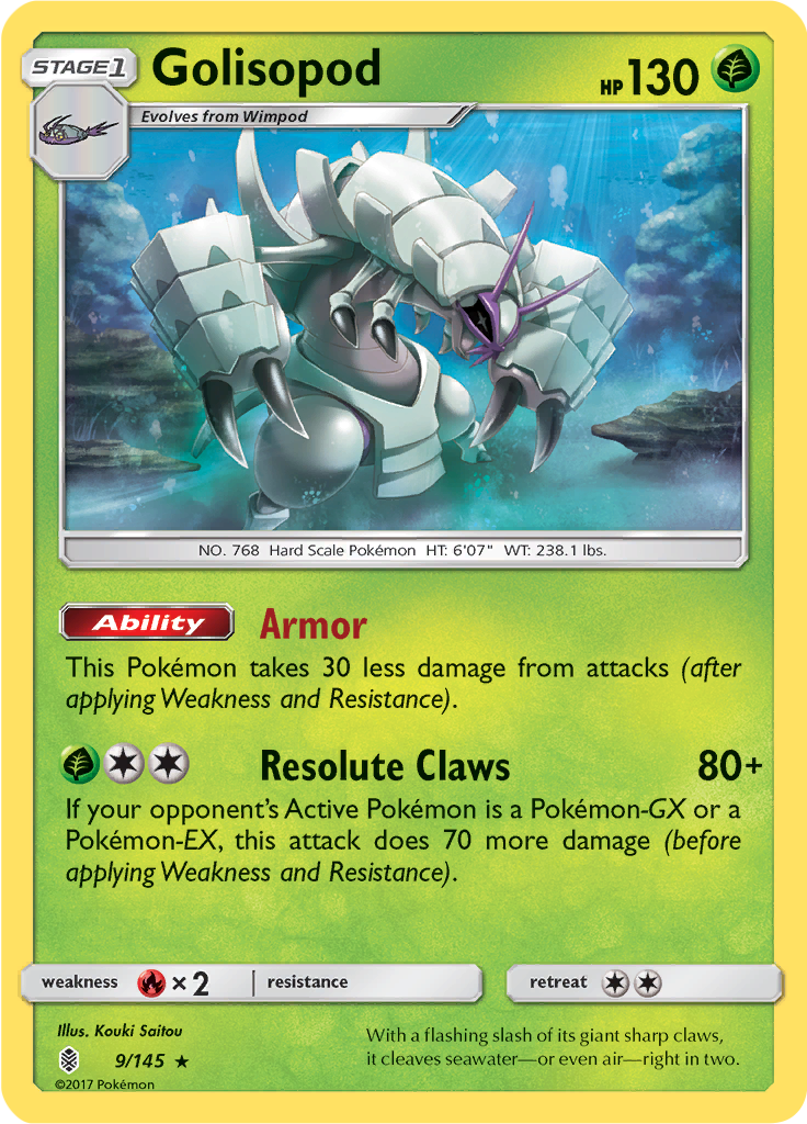 Golisopod (Reverse Holo)