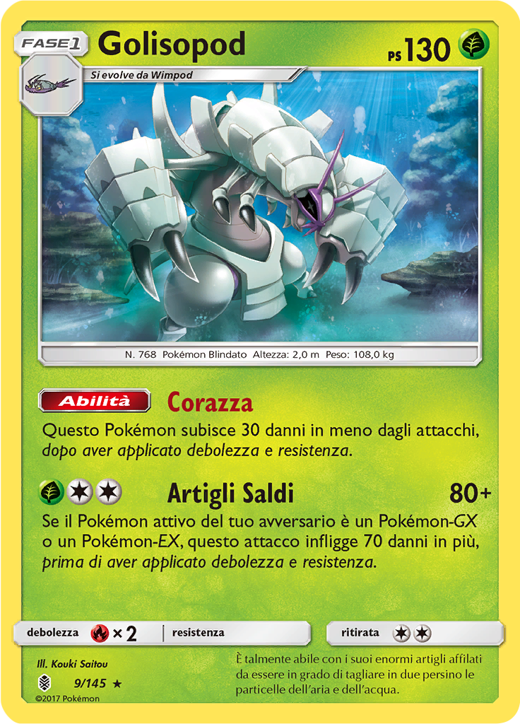 Golisopod (Reverse Holo)