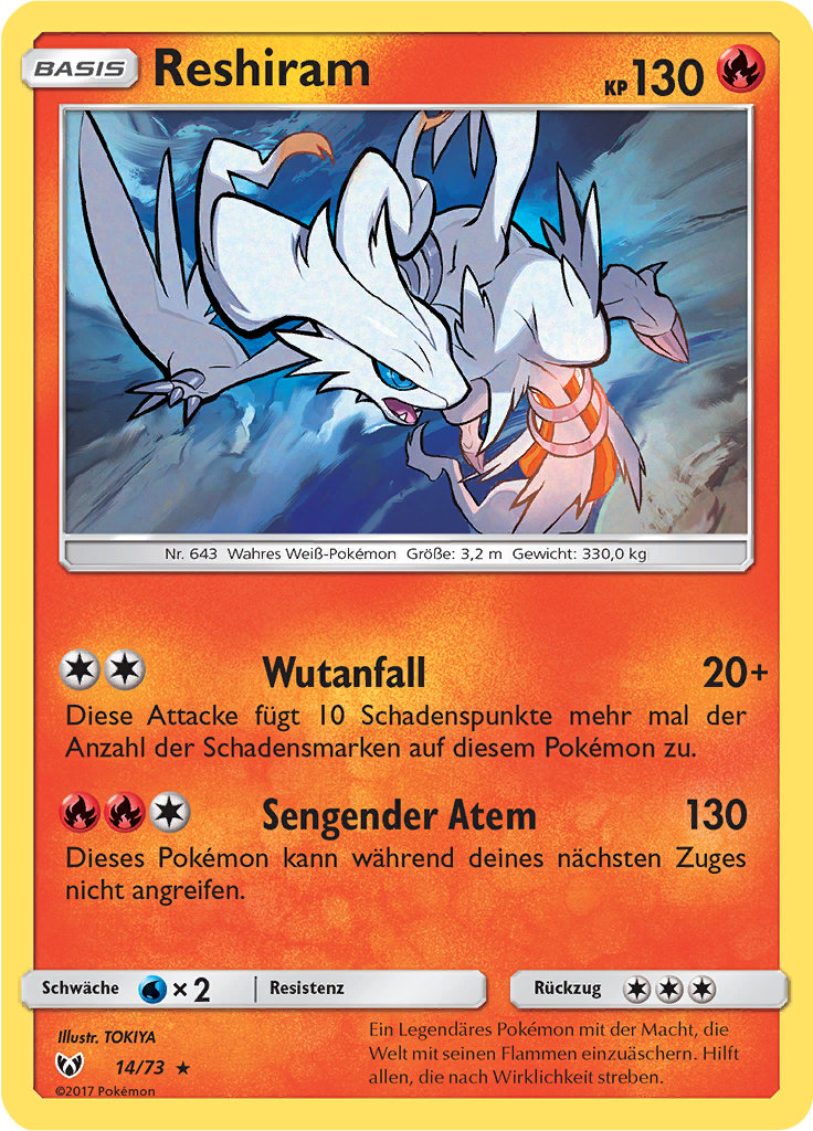 Reshiram (Reverse Holo)