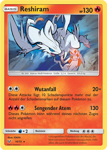 Reshiram (Reverse Holo)